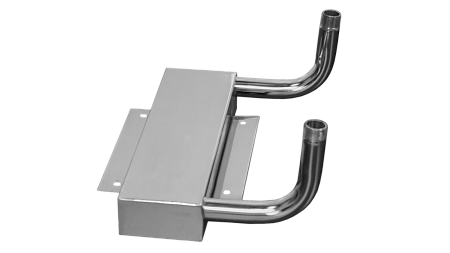 Теплообменник пристенный Гром 30/40, GFS ЗК 18 (370 мм) 50х100х2 (подключение 3/4) 1,8л